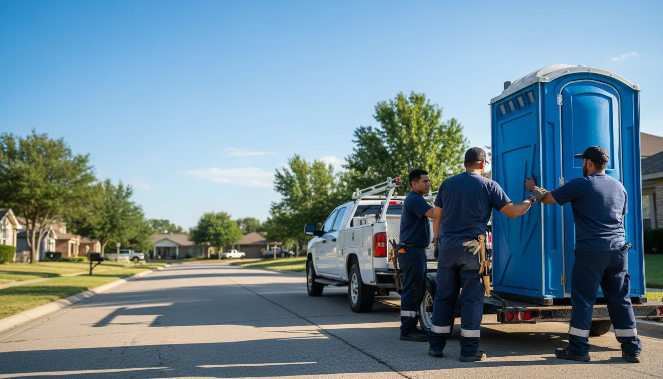 Portable Toilet Rental in Center Ridge, AR near me